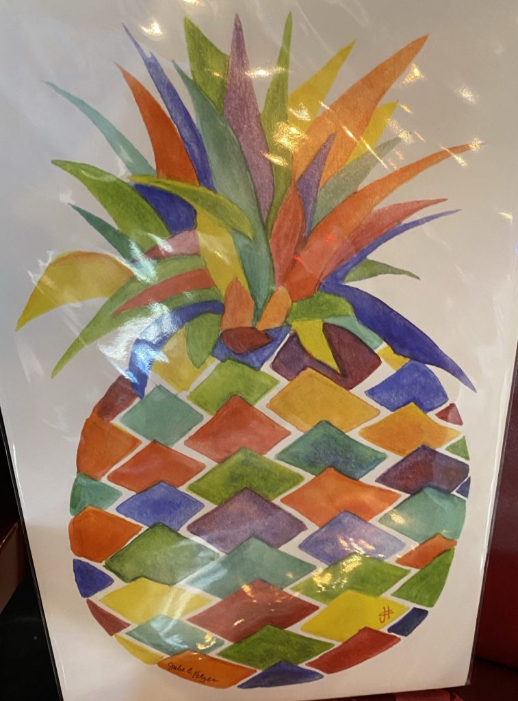 pineapple art