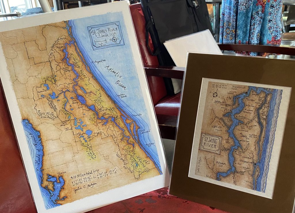 maps of the St. Johns
