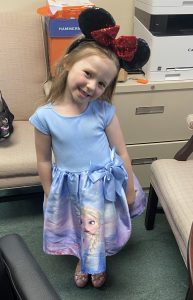 Minnie Mouse and Elsa Dress